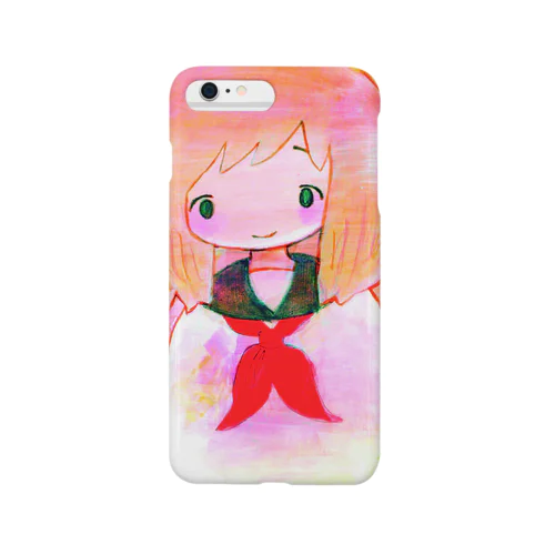 夕暮れの女の子 Smartphone Case