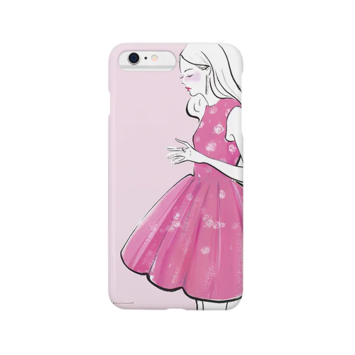 ピンクスカート Smartphone Case