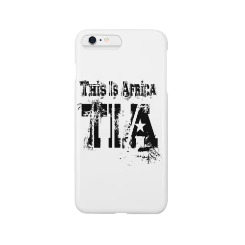 TIA (This is Africa) これがアフリカだぁ!! (ブラック)  Smartphone Case