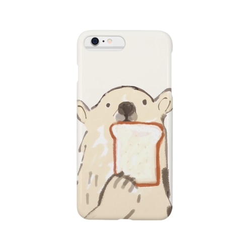 食パンとクマ Smartphone Case