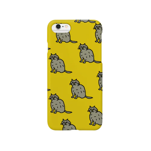 neko yellow Smartphone Case