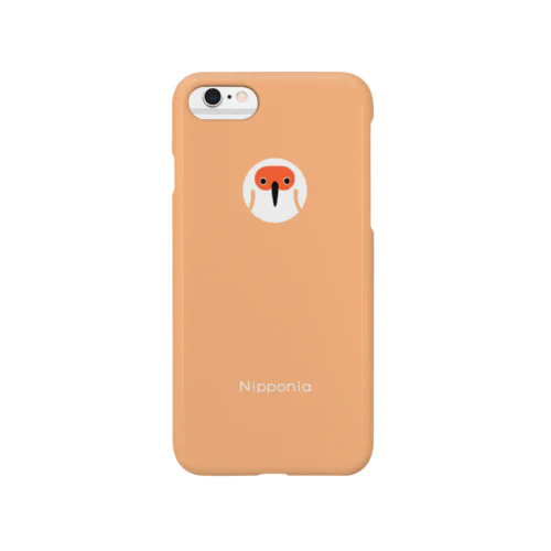 トキ　orange スマホケース