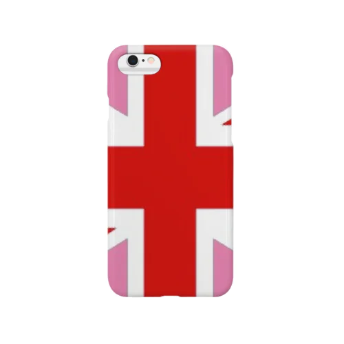 イギリス　国旗　ピンク Smartphone Case