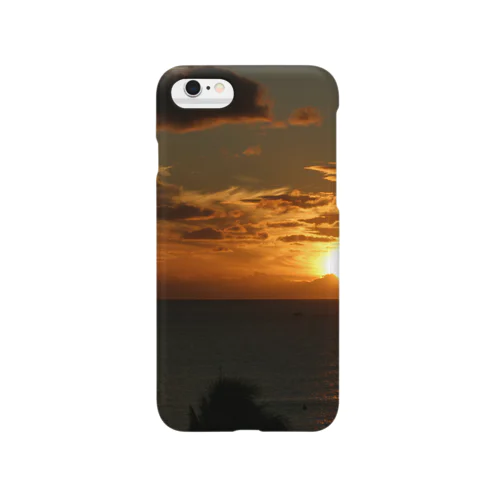 南国の美しい夕暮れ Smartphone Case