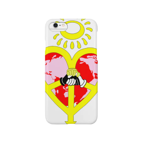 Peace Heart & handshake  Smartphone Case