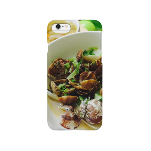 アサリの酒蒸し、今日の晩飯 Smartphone Case