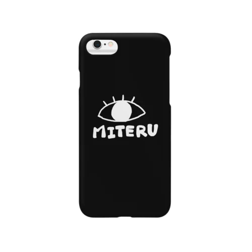 見てる黒 Smartphone Case