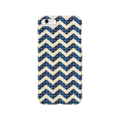 Chevron Blue スマホケース