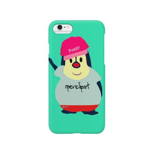 服を着たPeggy Smartphone Case