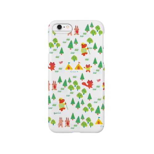 森でキャンプ/iphoneケース Smartphone Case