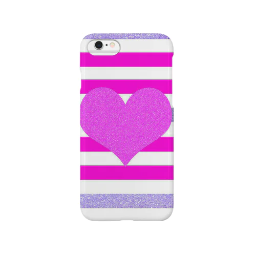 💜キラキラハートスマホケース💜 Smartphone Case