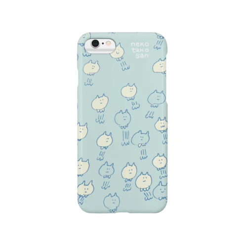 ねこタコさん(BLUE) Smartphone Case