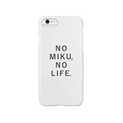 NO MIKU, NO LIFE. スマホケース