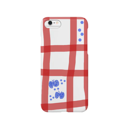 あか 青ちょうちょ Smartphone Case