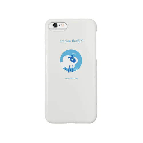 are you fluffy??（SnowWhite） Smartphone Case