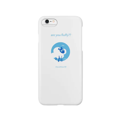are you fluffy??（White） Smartphone Case