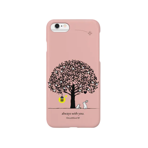 always with you.（AntiquePink） Smartphone Case