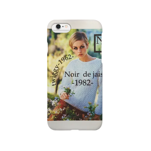 Noir de jais-twiggyシリーズ1 Smartphone Case