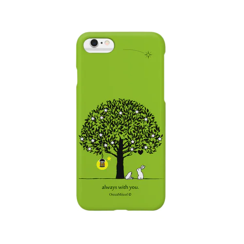 always with you.（LeafGreen） Smartphone Case