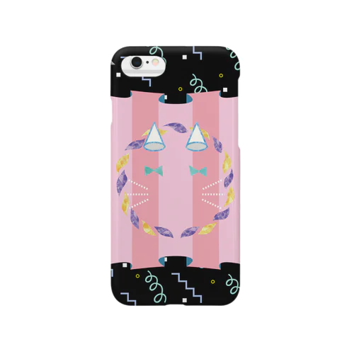 Circle Cut - サークルキャット - Smartphone Case