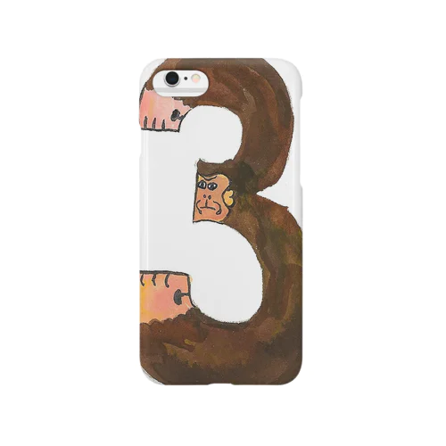 ３ゴリラ Smartphone Case