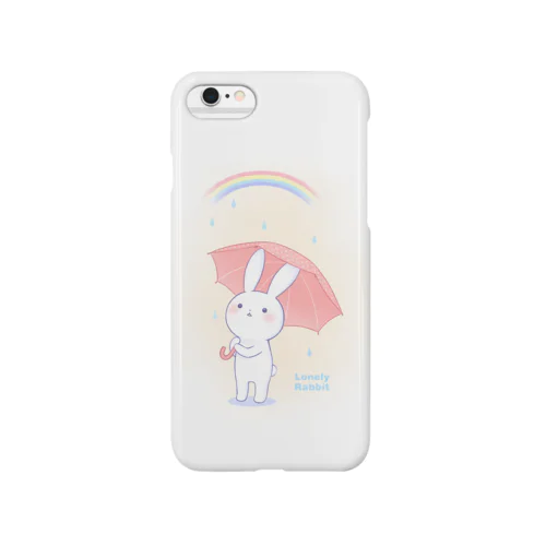 寂しがりうさぎ（雨のち晴れ） Smartphone Case