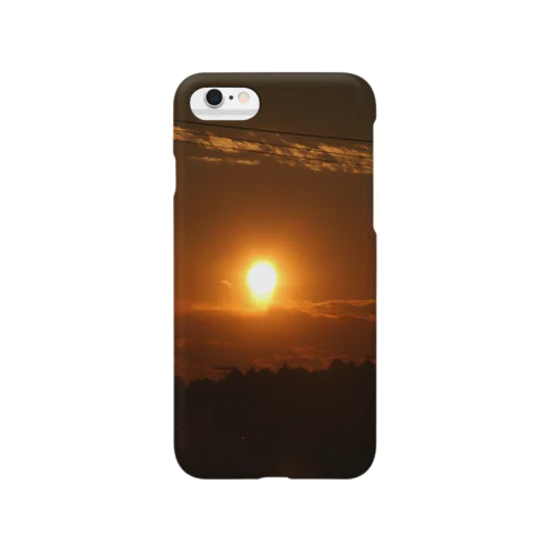 赤い夕陽 Smartphone Case