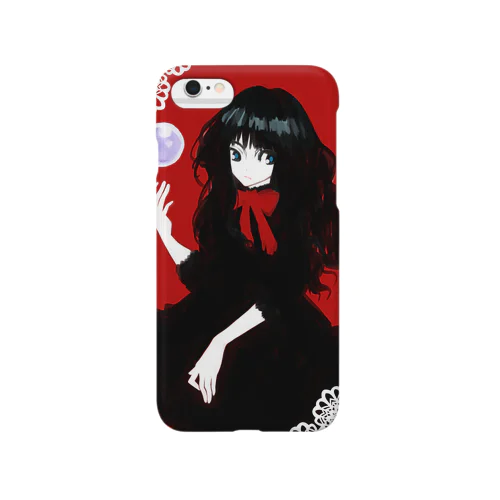 赤×黒 Smartphone Case