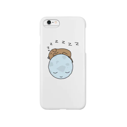 Sleeping Dog on Moon Smartphone Case