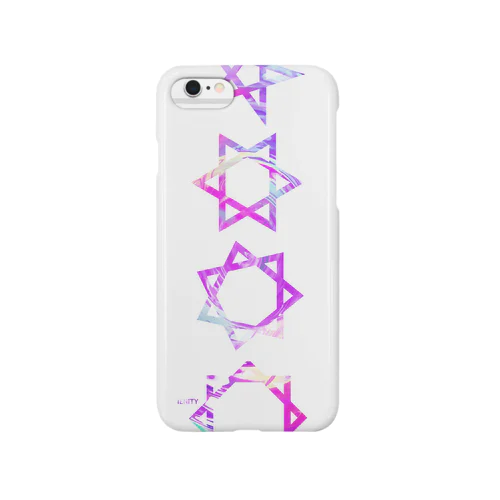 BIG Geometric star #Plastic Purple Smartphone Case