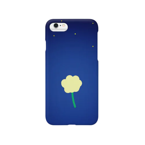 夜空に浮かぶ一輪の花 Smartphone Case