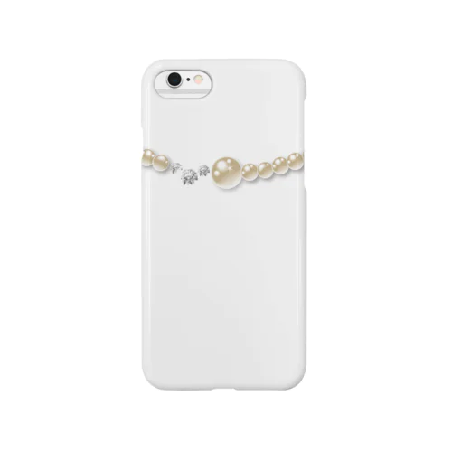 小さな真珠のネックレス Smartphone Case