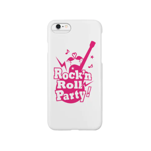 Rock'n Roll Party pink スマホケース