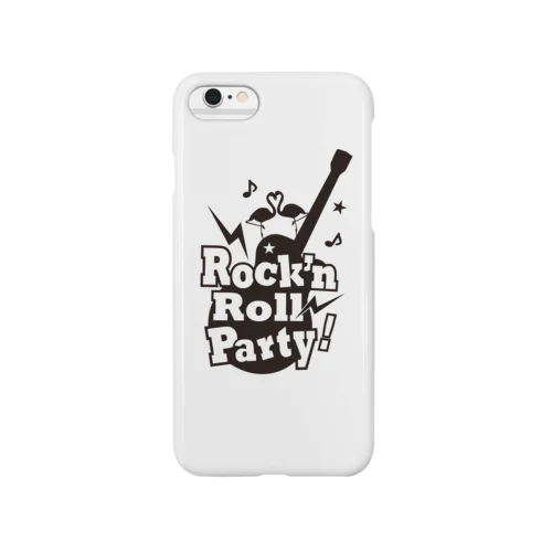 Rock'n Roll Party black Smartphone Case