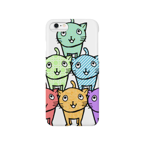 ネコ×６ Smartphone Case