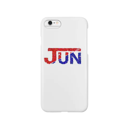 Jun red and blue スマホケース