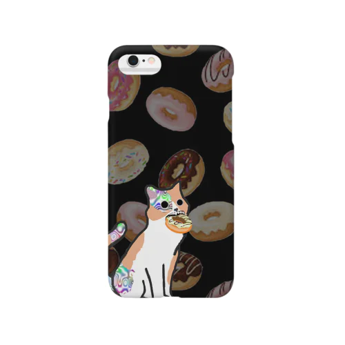 doping donut cat 1 Smartphone Case