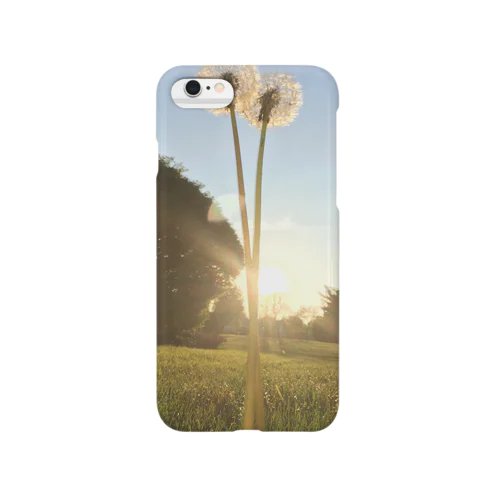 たんぽぽと夕日の夏 Smartphone Case