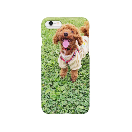 クローバーと子犬 Smartphone Case