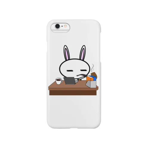 執筆中のうさぎ Smartphone Case