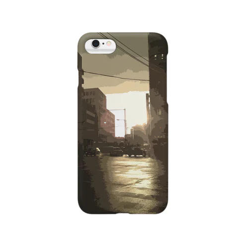 雨上がりの街 Smartphone Case