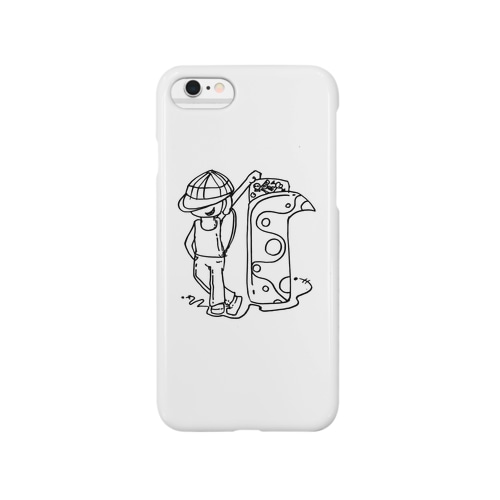 デザインシャツ  線画ver. Smartphone Case
