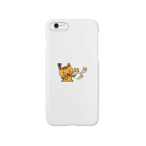 テカリ猫！GOGO幽霊 Smartphone Case