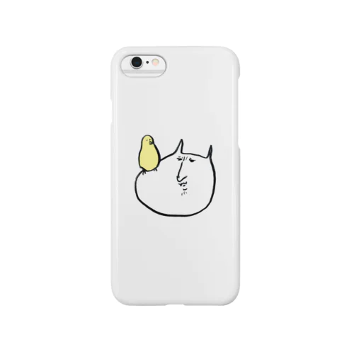 やさぐれねこ（鳥乗り） Smartphone Case