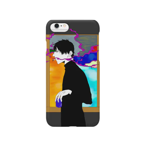 窓と煙草 Smartphone Case