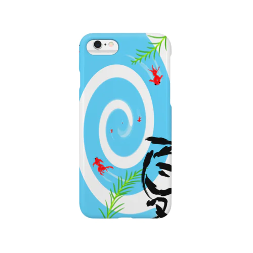 夏、金魚。 Smartphone Case