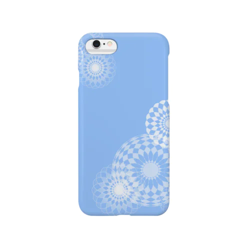 blue swirls  Smartphone Case