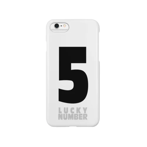 あなたのラッキーナンバー[5] Smartphone Case