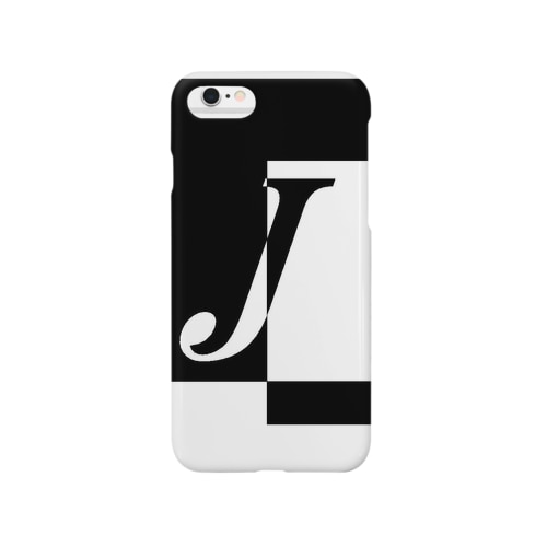 シンプルデザインアルファベットJ Smartphone Case