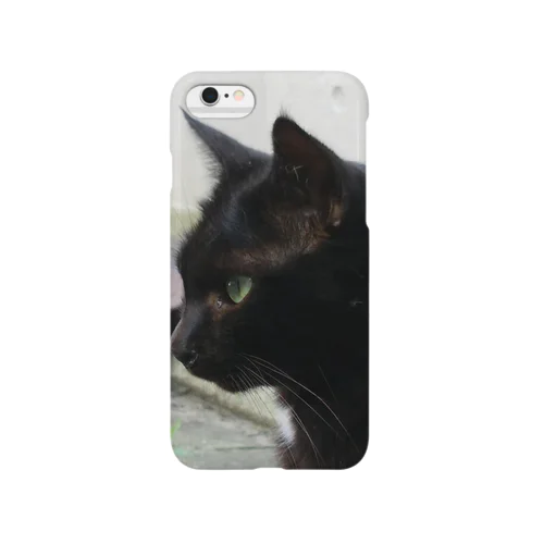 黒猫。 Smartphone Case